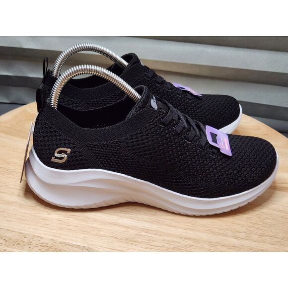 S Sport by Skechers Women’s Size 9.5 Black | Memory Foam | No-Tie Shoes - Picture 2 of 8